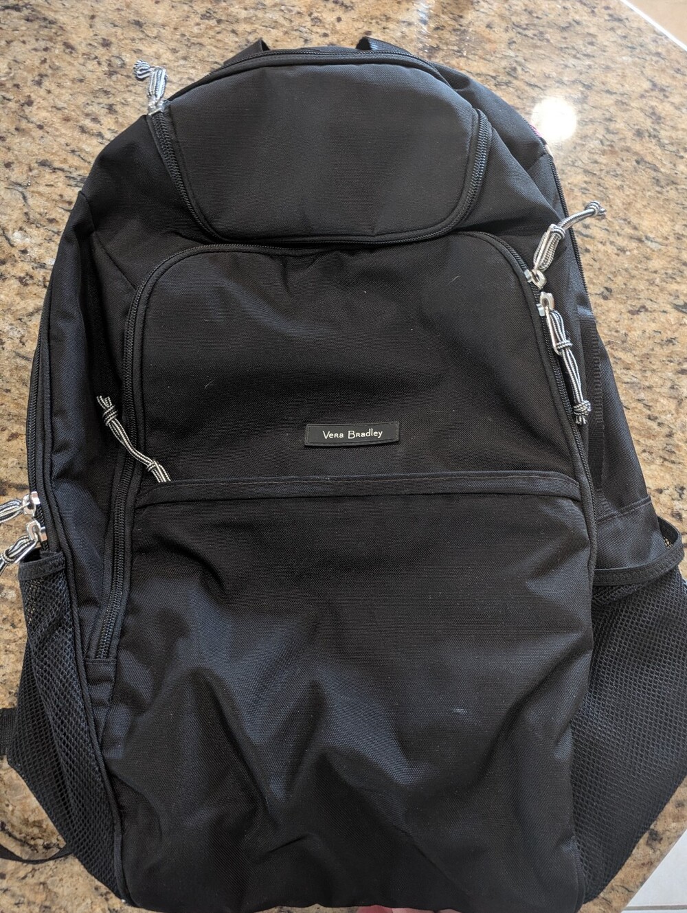 Vera Bradley Black Lightweight Everyday Backpack - Picture 9 of 10